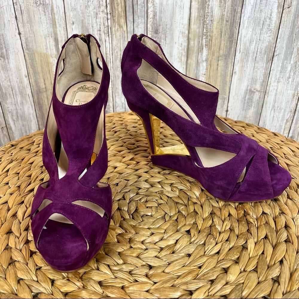 Dior Wedge Sandals
